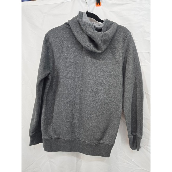 Kids Timberland Gray Tree Logo Hoodie Sweatshirt Size L 14-16 - Picture 3 of 5